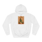 San Judas Tadeo Terracotta Rosary Garden Unisex Hoodie