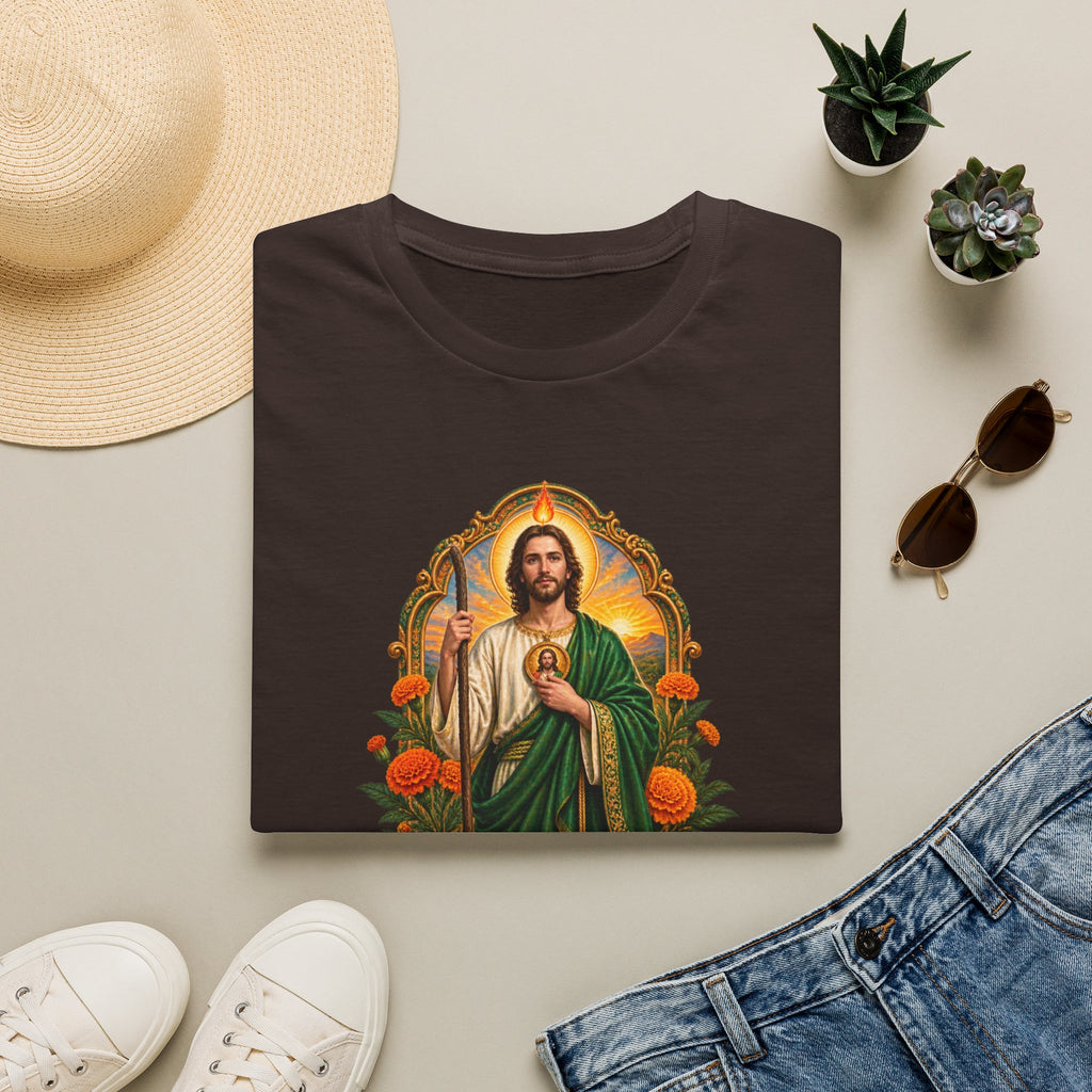 San Judas Tadeo Marigold Sun Arch Unisex T-Shirt