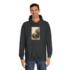 San Judas Tadeo Emerald & Gold Sacred Heart Unisex Hoodie product view 12