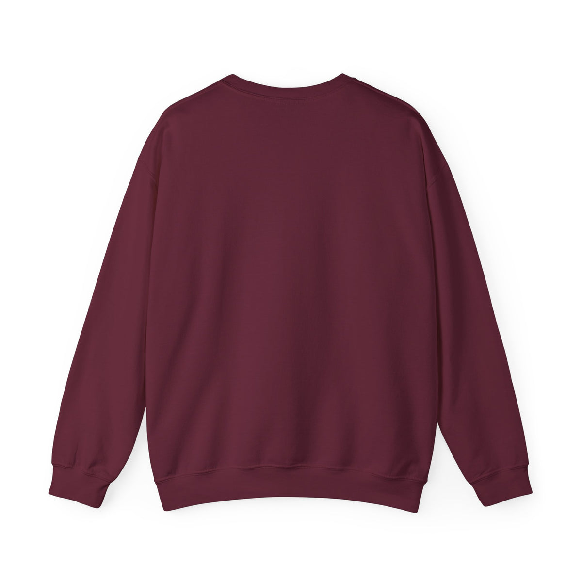 San Judas Tadeo Crimson Rose Window Crewneck Sweatshirt