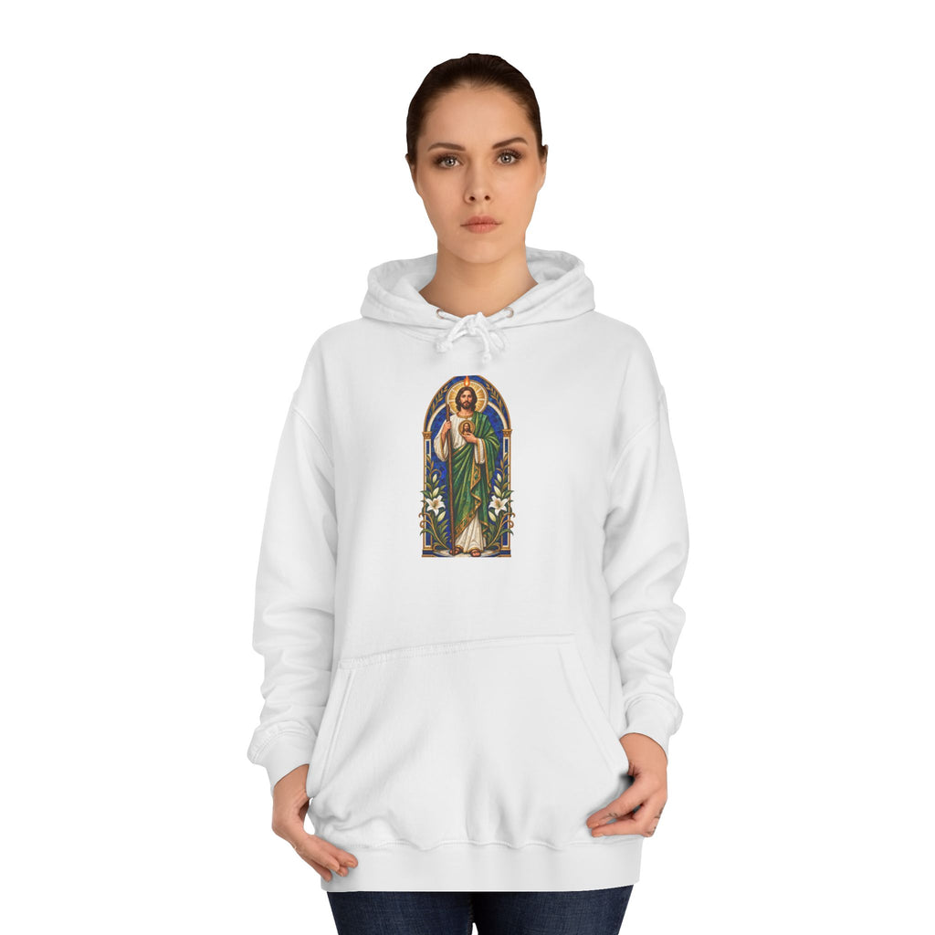 San Judas Tadeo Cobalt Chapel Mosaic Unisex Hoodie