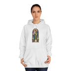 San Judas Tadeo Cobalt Chapel Mosaic Unisex Hoodie