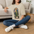San Judas Tadeo Cobalt Chapel Mosaic Unisex T-Shirt