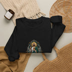 San Judas Tadeo Midnight Compass Crewneck Sweatshirt