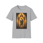 San Judas Tadeo Amber Pilgrim Lantern Unisex T-Shirt
