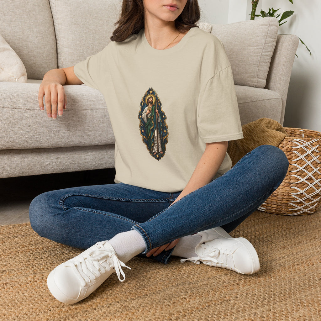 San Judas Tadeo Nocturne Torch Procession T-Shirt product preview, view 12