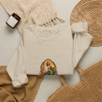 San Judas Tadeo Marigold Sun Arch Crewneck Sweatshirt