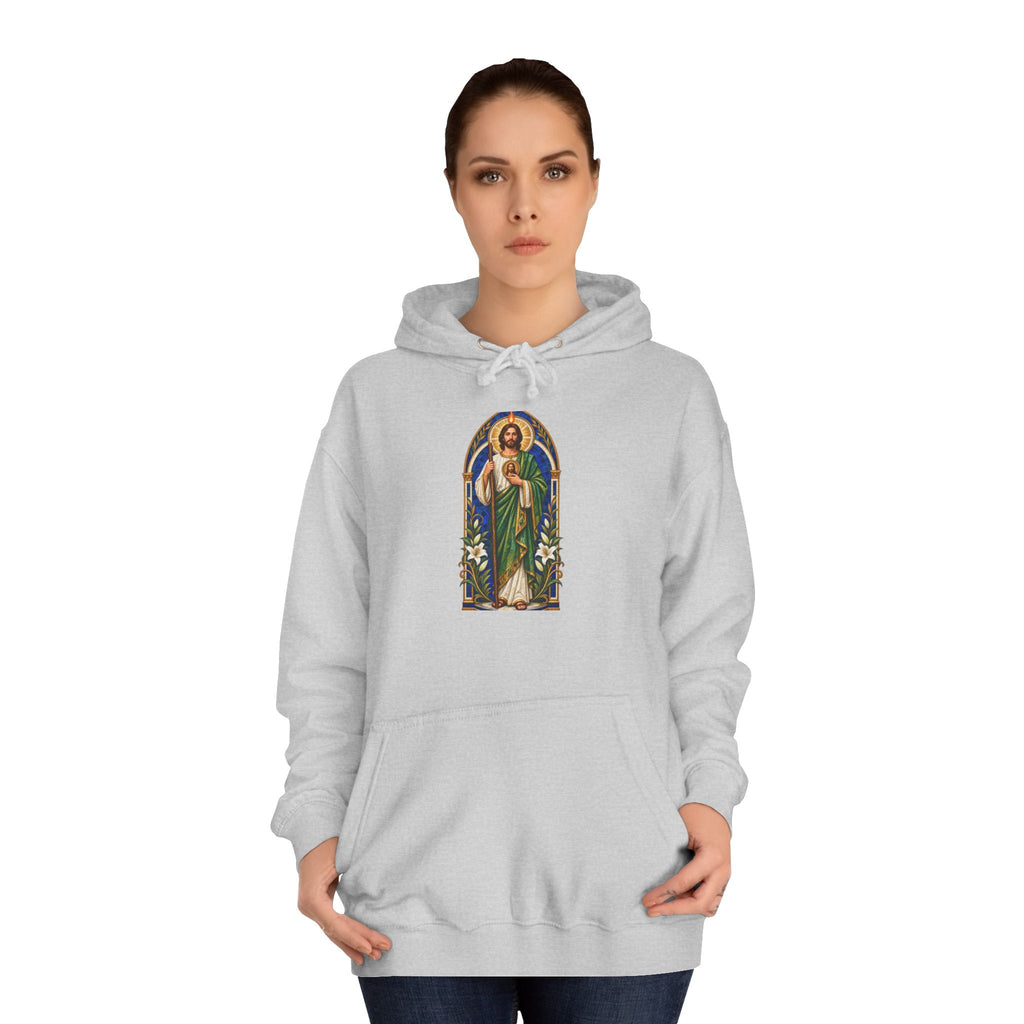 San Judas Tadeo Cobalt Chapel Mosaic Unisex Hoodie
