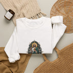 San Judas Tadeo Midnight Compass Crewneck Sweatshirt