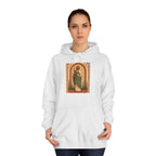 San Judas Tadeo Terracotta Rosary Garden Unisex Hoodie