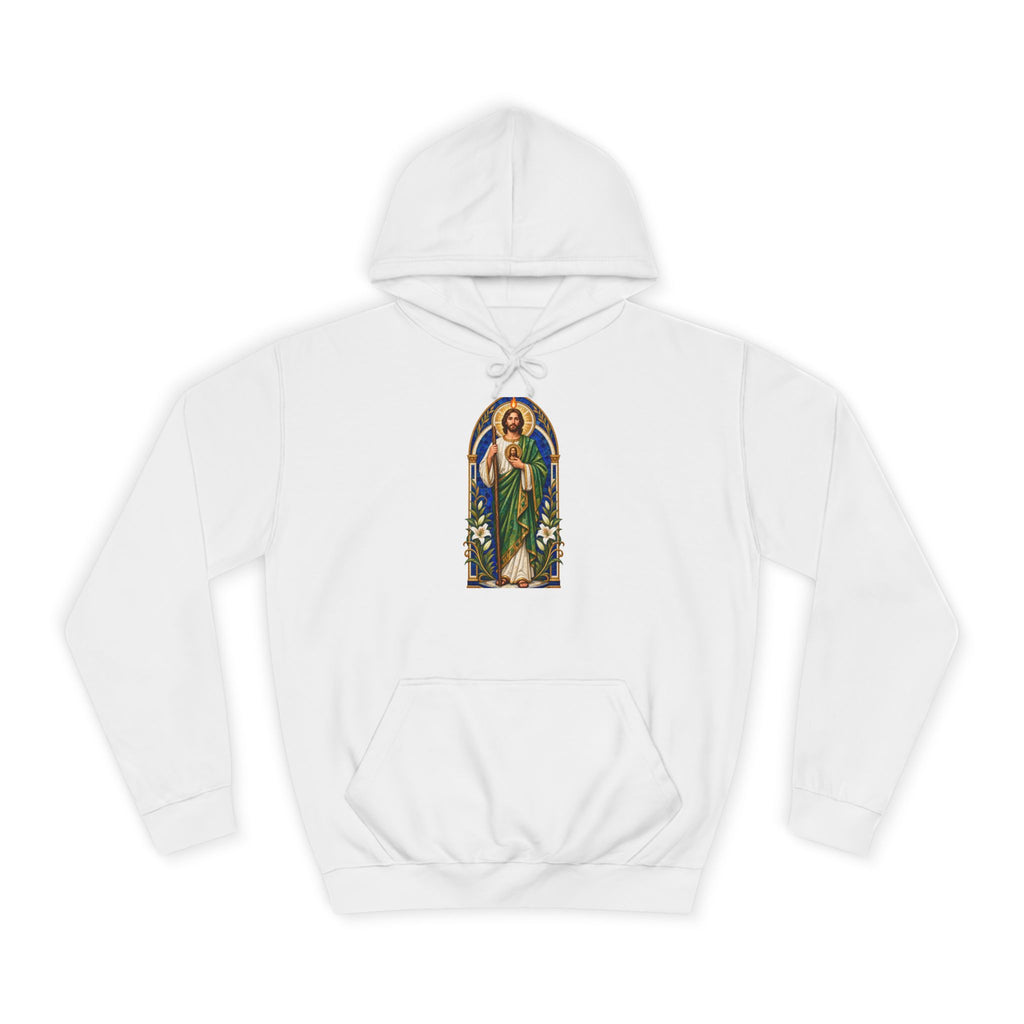San Judas Tadeo Cobalt Chapel Mosaic Unisex Hoodie