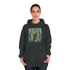 San Judas Tadeo Aqua Radiant Sanctuary Unisex Hoodie