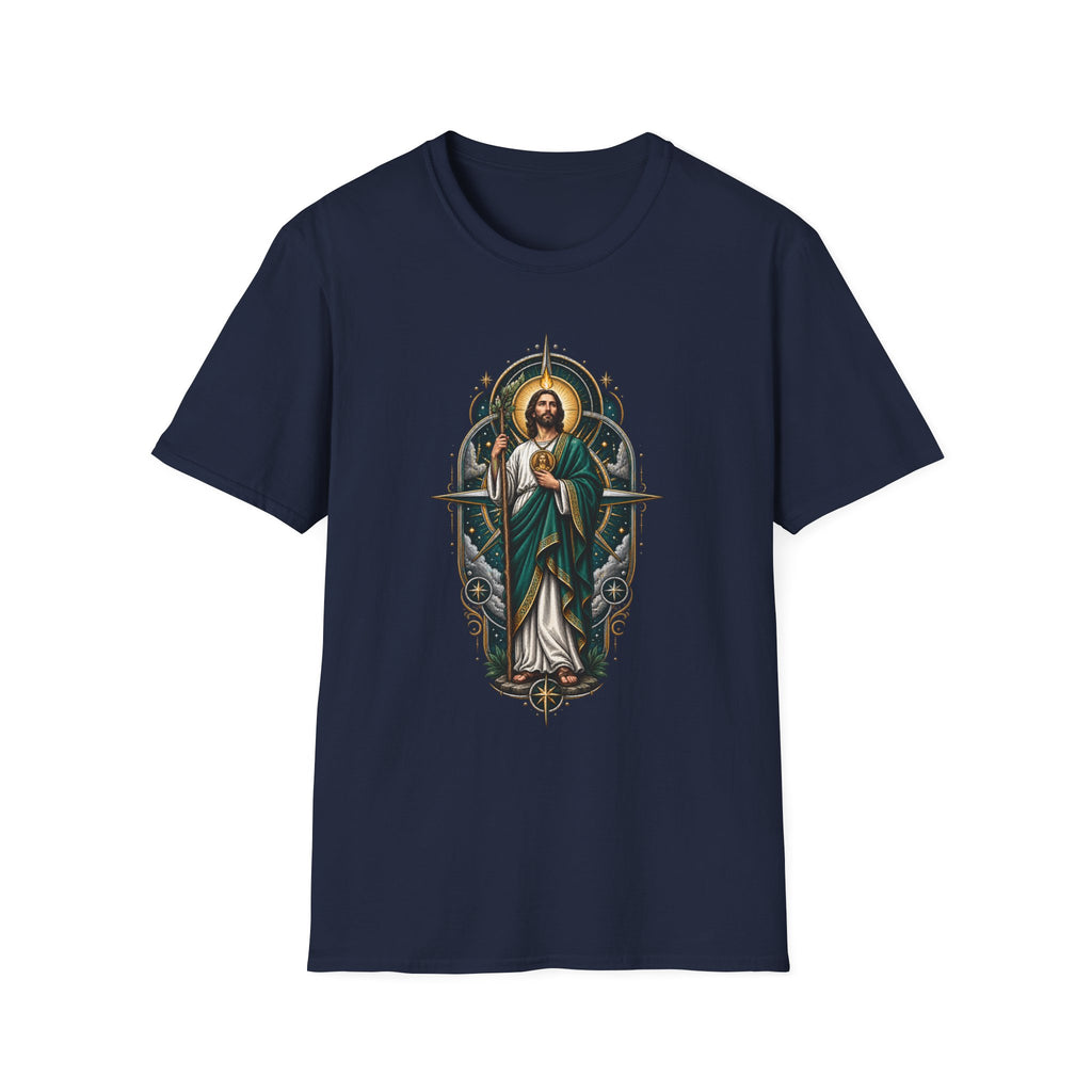 San Judas Tadeo Midnight Compass Unisex T-Shirt
