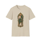 San Judas Tadeo Olive Reliquary Unisex T-Shirt