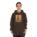 San Judas Tadeo Terracotta Rosary Garden Unisex Hoodie