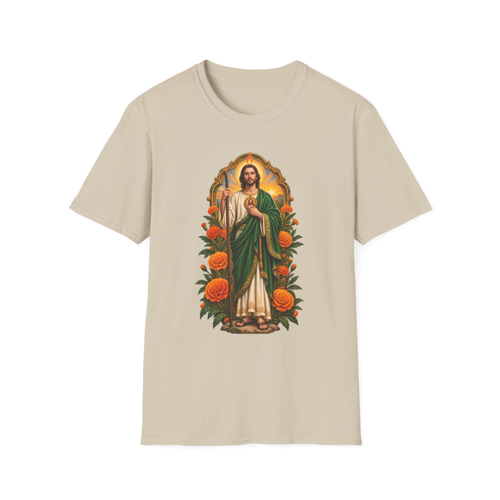 San Judas Tadeo Marigold Sun Arch Unisex T-Shirt