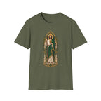 San Judas Tadeo Olive Reliquary Unisex T-Shirt