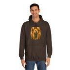 San Judas Tadeo Amber Pilgrim Lantern Unisex Hoodie