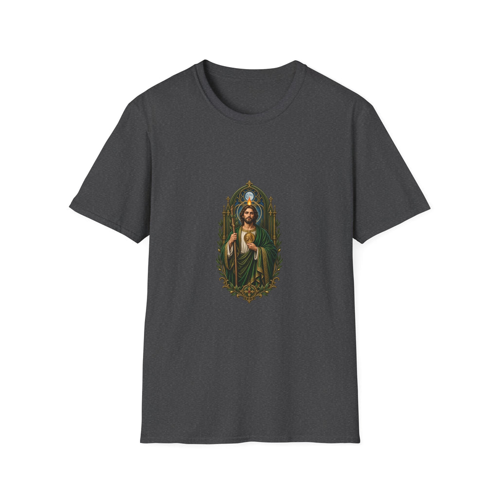 San Judas Moonlit Olive Basilica T-Shirt product preview, view 19