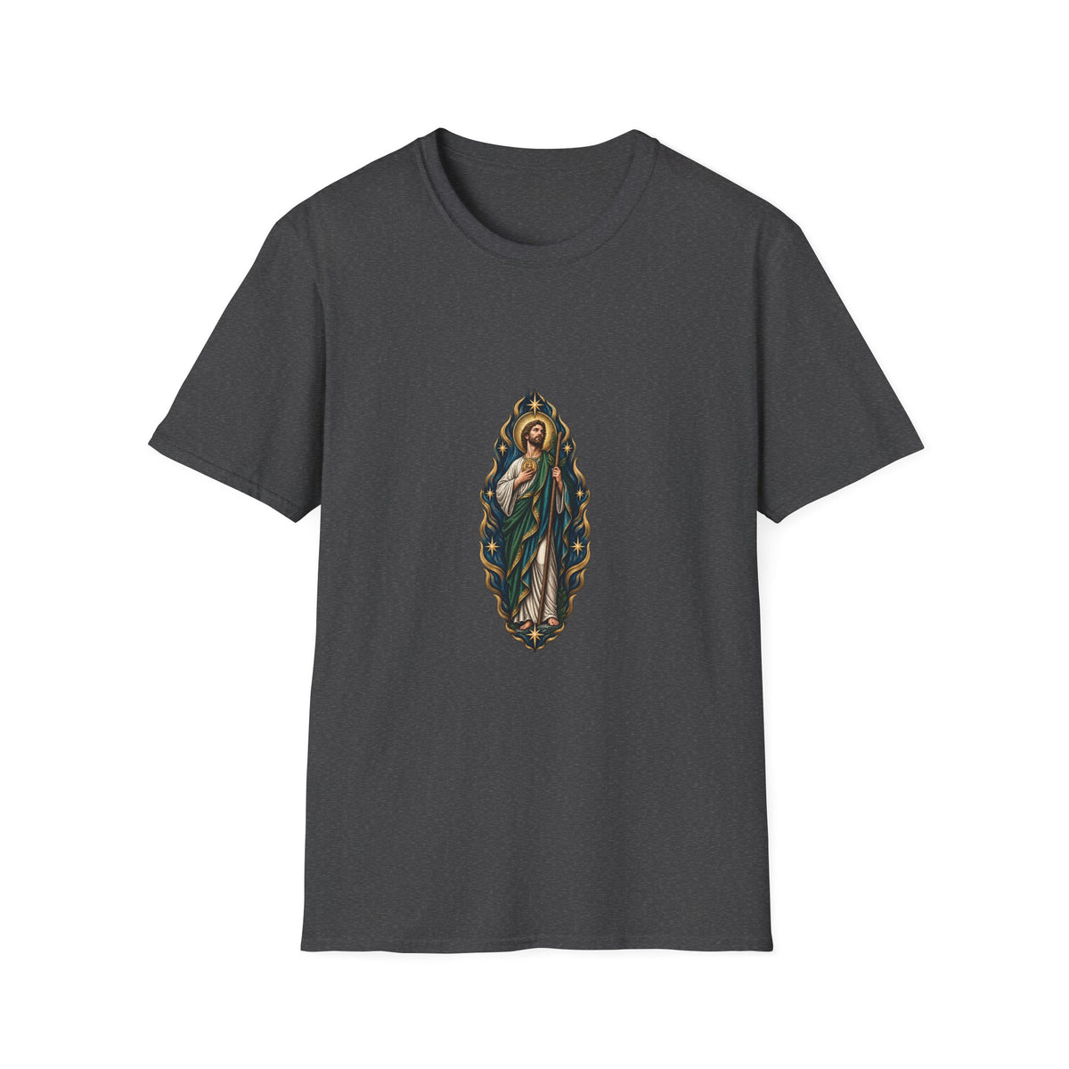 San Judas Tadeo Nocturne Torch Procession T-Shirt product preview, view 19