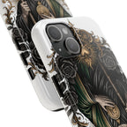 San Judas Tadeo Black & Gold Sacred Heart Tough Phone Case