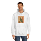 San Judas Tadeo Terracotta Rosary Garden Unisex Hoodie