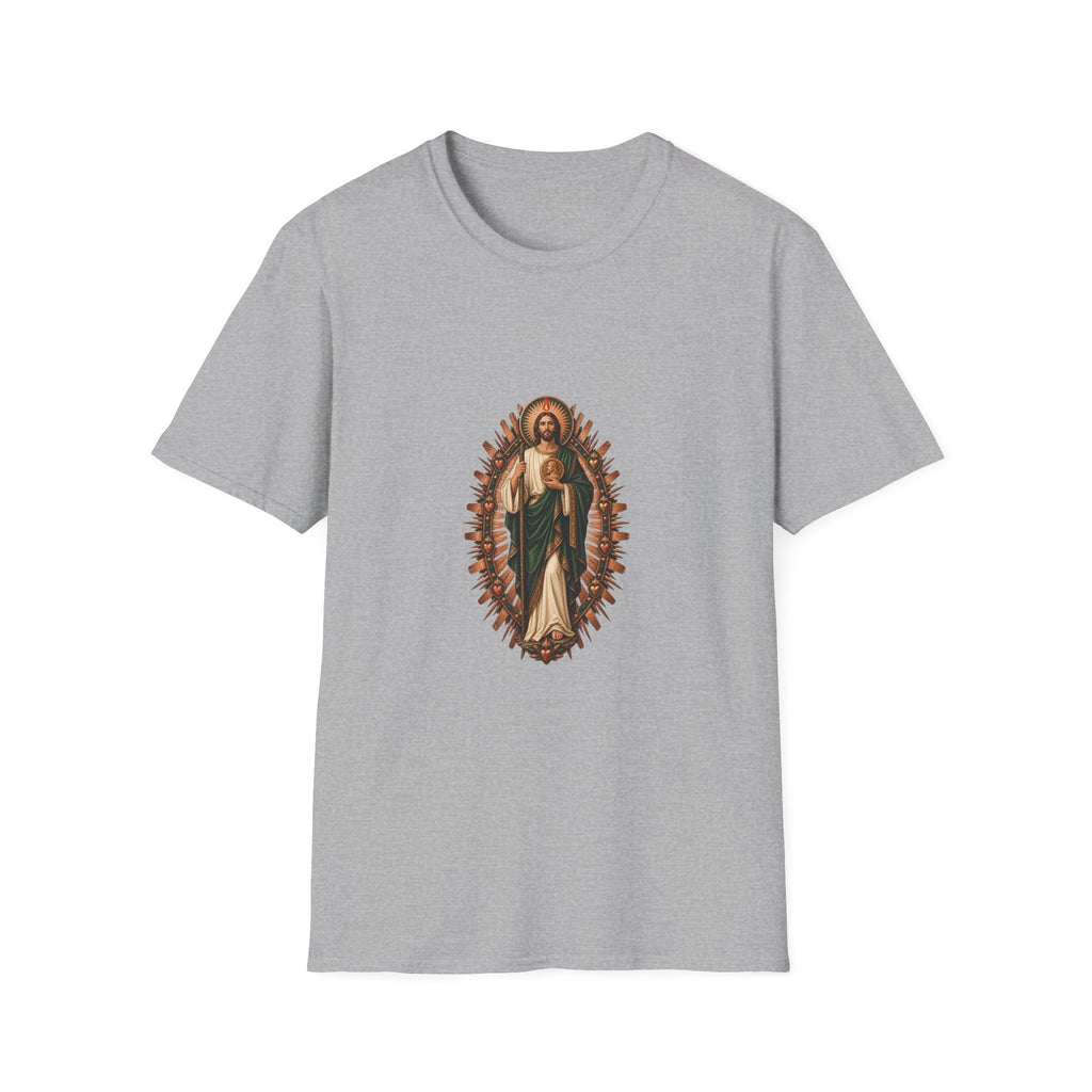 San Judas Copper Ex-Voto Mandorla T-Shirt product preview, view 16
