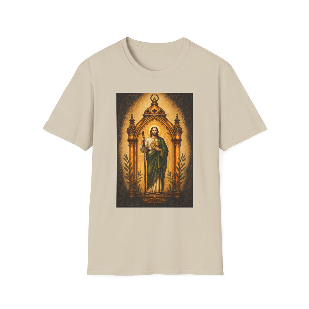 San Judas Tadeo Amber Pilgrim Lantern Unisex T-Shirt