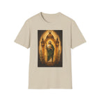 San Judas Tadeo Amber Pilgrim Lantern Unisex T-Shirt