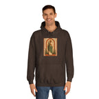 San Judas Tadeo Terracotta Rosary Garden Unisex Hoodie