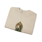 San Judas Tadeo Olive Reliquary Crewneck Sweatshirt