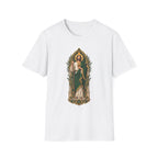 San Judas Tadeo Olive Reliquary Unisex T-Shirt