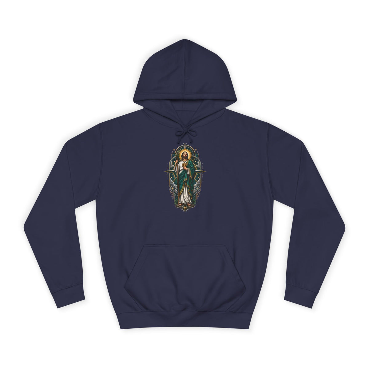 San Judas Tadeo Midnight Compass Unisex Hoodie