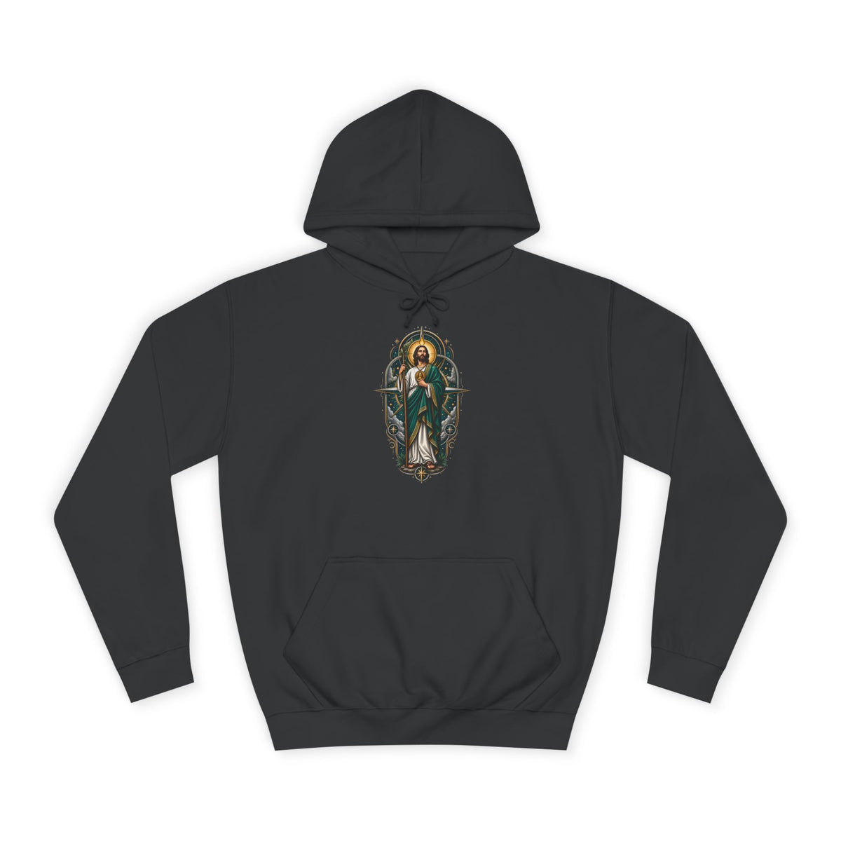 San Judas Tadeo Midnight Compass Unisex Hoodie