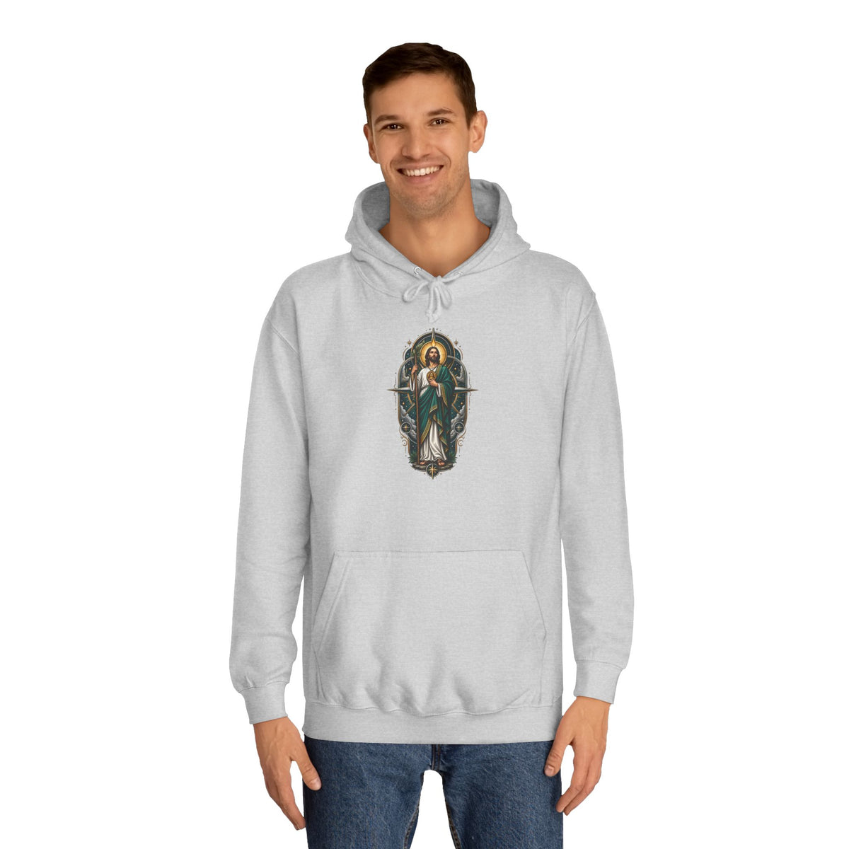 San Judas Tadeo Midnight Compass Unisex Hoodie