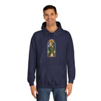 San Judas Tadeo Cobalt Chapel Mosaic Unisex Hoodie