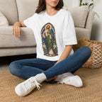 San Judas Tadeo Cobalt Chapel Mosaic Unisex T-Shirt